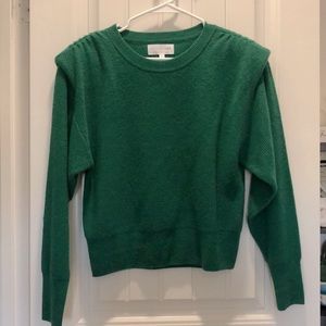 Designer 365 pure cashmere with rich green color from Saks Fifth.